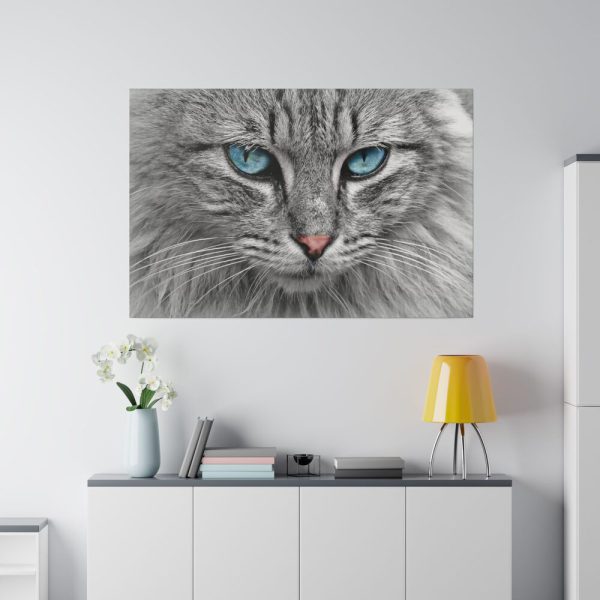 18372712102317664043_2048.jpeg Cat Face Standard Canvas