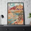 Arizona Patchwork Travel Framed Poster