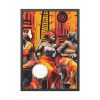 1884633552514739134_2048.jpeg Native African Musicians Framed Poster