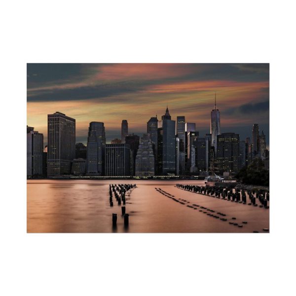 1891516954756438139_2048.jpeg City Skyline at Dusk Poster