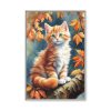 1942269188068458733_2048.jpeg Fluffy Kitten In Tree Framed Canvas