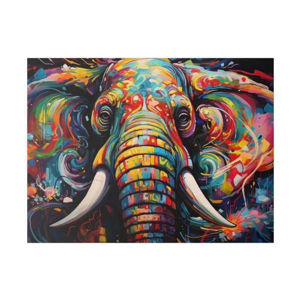 1959695215130720952_2048.jpeg Graffiti Art Elephant Portrait Standard Canvas