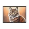 1981466305977512255_2048.jpeg Animal Pet Cat Drawing Framed Poster