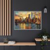 1991470928435644679_2048.jpeg New York Cityscape Painting II Framed Canvas