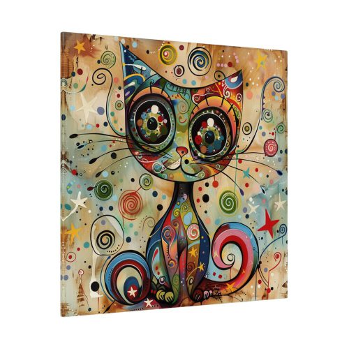 Whimsical Magical Cat Standard Canvas