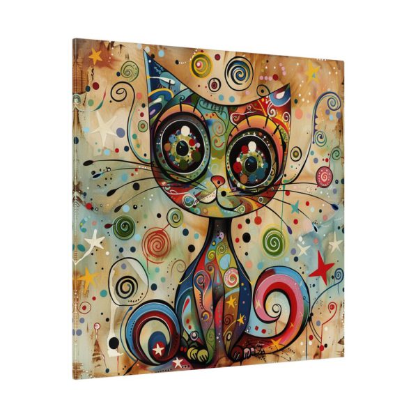 201341045622502625_2048.jpeg Whimsical Magical Cat Standard Canvas