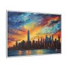 2020165187017822280_2048.jpeg New York Cityscape Painting I Framed Canvas