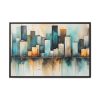 2039041504684182525_2048.jpeg Watercolor Cityscape Framed Canvas