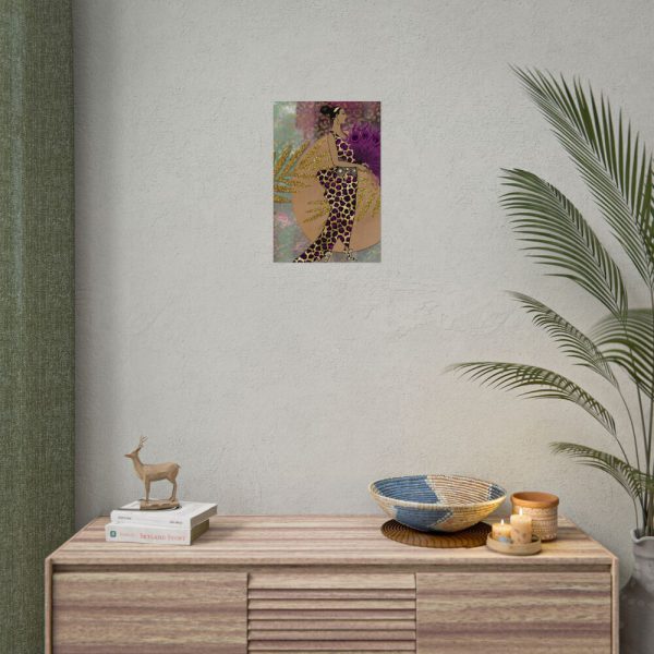 2048010324518586218_2048.jpeg Animal Print African Woman Poster