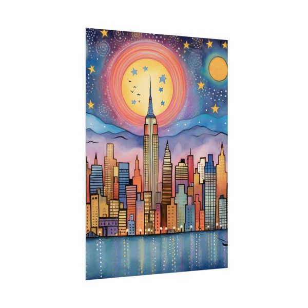 2271969891933238544_2048.jpeg Digital Art New York Skyline Art I Poster