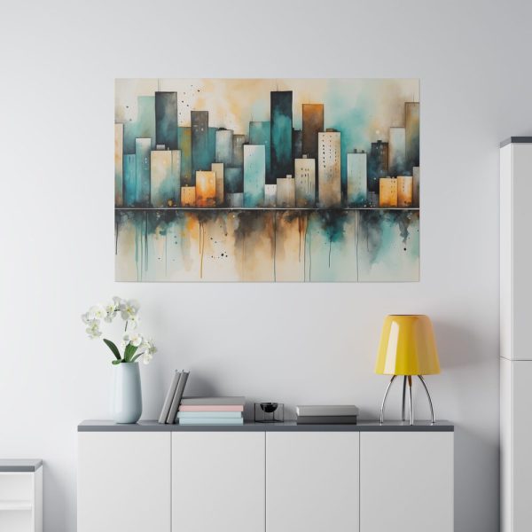 2359488971644043266_2048.jpeg Watercolor Cityscape Standard Canvas