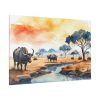 2413111366396688434_2048.jpeg Africa Savanna Water Buffalo Standard Canvas