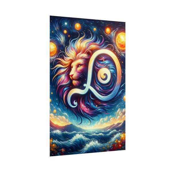 Zodiac Sign of Leo Poster