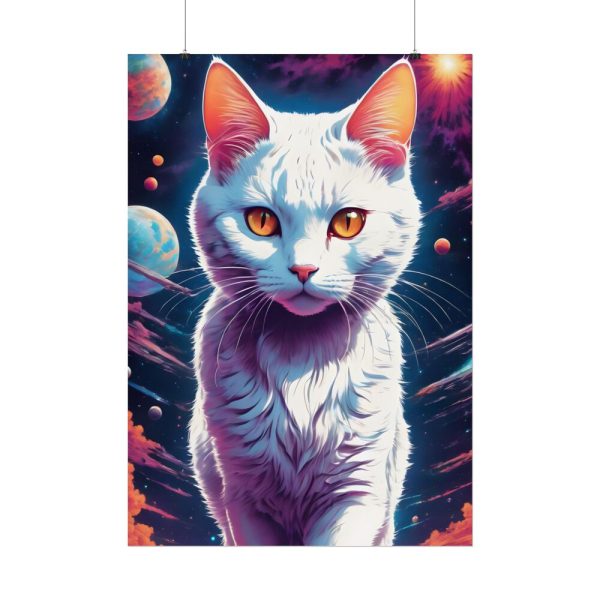 2551643898015287401_2048.jpeg White Cat Anime Illustration Poster