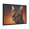 2565162168705785816_2048.jpeg Bengal Cat Portrait Framed Poster