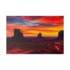 2576892004839282646_2048.jpeg Sun Setting in Monument Valley Standard Canvas