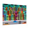 2606746014889290325_2048.jpeg Colorful Cityscape Town City Building Poster