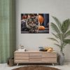 2654874798516126960_2048.jpeg Cat Pumpkin Halloween Poster
