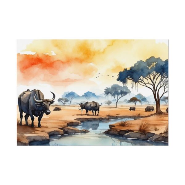 2716022891869319262_2048.jpeg Africa Savanna Water Buffalo Poster