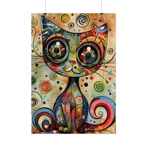 2777449107674797959_2048.jpeg Whimsical Magical Cat Poster