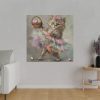 2803552360221723685_2048.jpeg Easter Ballerina Cat Art Print Standard Canvas