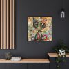 2945193897945362991_2048.jpeg Whimsical Magical Cat Framed Canvas