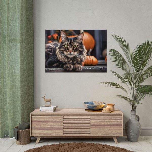 30029014841962482_2048.jpeg Cat Pumpkin Halloween Poster