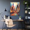 Abstract New York City Art Framed Poster