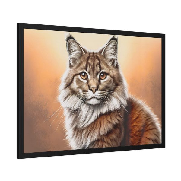 3220582822506206593_2048-1.jpeg Animal Pet Cat Drawing Framed Poster