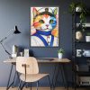 3277045114102979006_2048.jpeg Nautical Sailor Cat Art Framed Poster