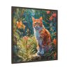 3329322656820991093_2048.jpeg Watercolor Image of Ginger Cat Framed Canvas
