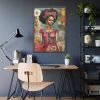 3349295171662543575_2048-1.jpeg Beautiful Black Woman Abstract Montage Art Framed Poster