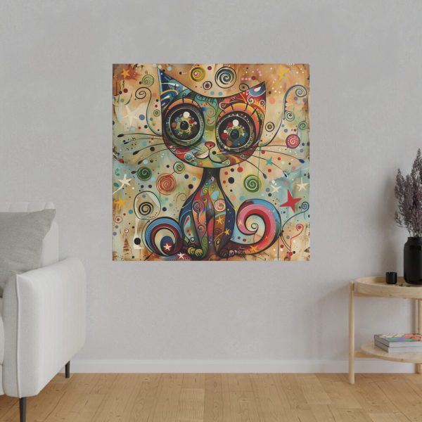 3354456572393355387_2048.jpeg Whimsical Magical Cat Standard Canvas
