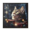 3485991954143638001_2048.jpeg Christmas Cat Framed Canvas