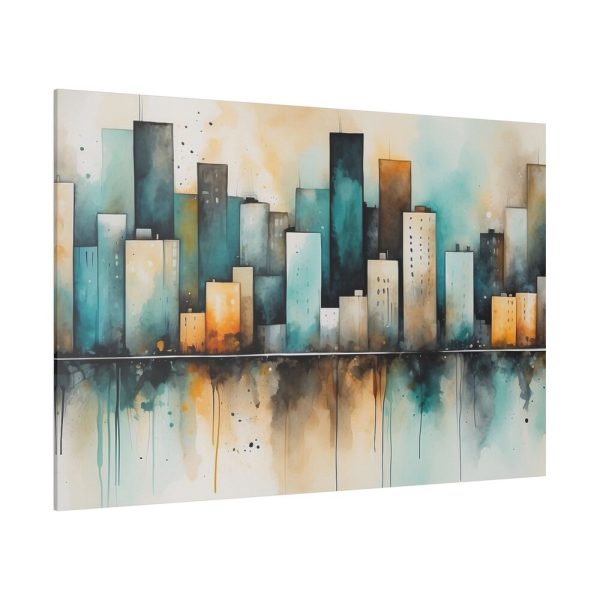 355812758020792720_2048.jpeg Watercolor Cityscape Standard Canvas