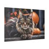 3664029955866101892_2048.jpeg Cat Pumpkin Halloween Standard Canvas