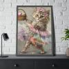 3755780702237472402_2048-1.jpeg Easter Ballerina Cat Art Print Framed Poster