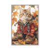 3768978007855361746_2048.jpeg Autumn Cat In Boots Framed Canvas