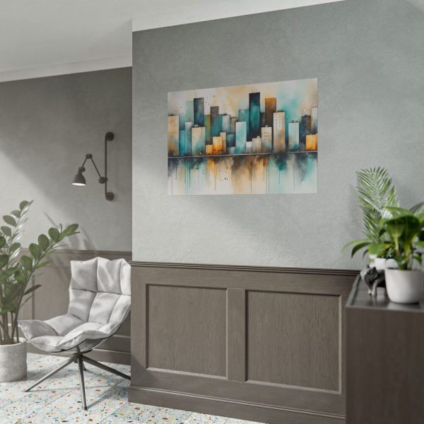 3842888180200383741_2048.jpeg Watercolor Cityscape Poster
