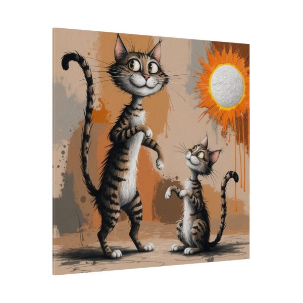 3872509937371054359_2048.jpeg Cute Cat Characters Art Print Standard Canvas