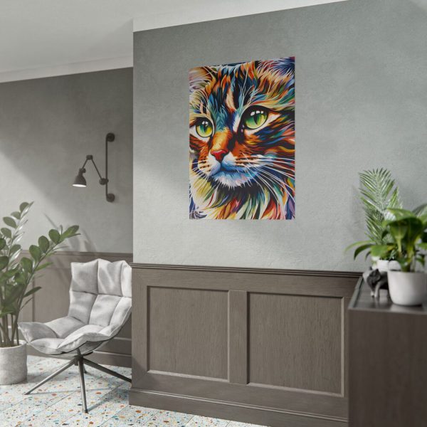 3892019583627428747_2048.jpeg Watercolor Image of Cat Poster