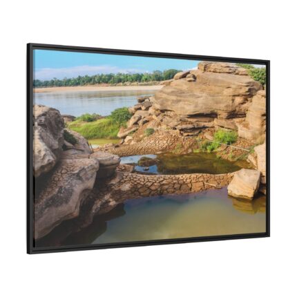 Hat Chom Dao Grand Canyon II Framed Canvas