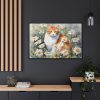 3917966544977501763_2048.jpeg Cat Amongst Daisies Framed Canvas