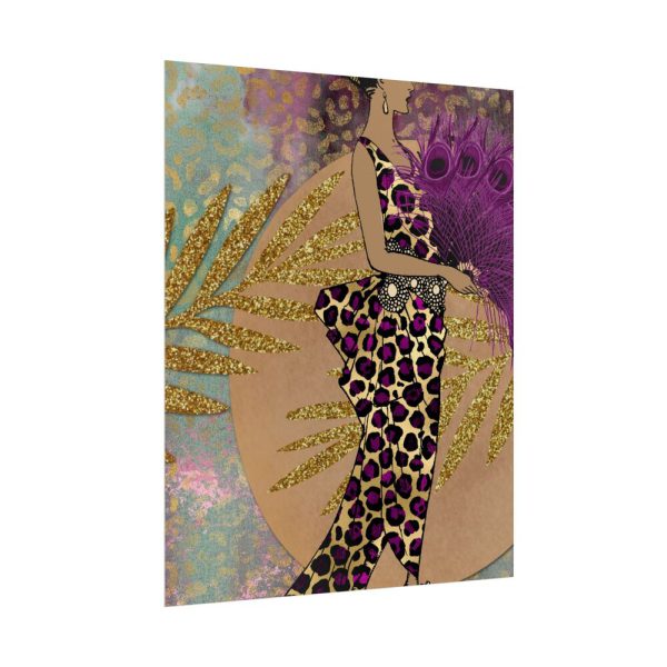 4008132061865825793_2048.jpeg Animal Print African Woman Poster