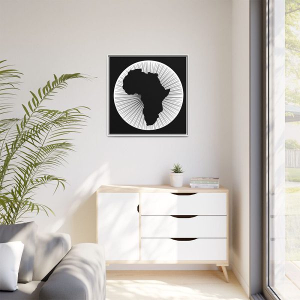 4103058703196982379_2048.jpeg Africa Logo Framed Canvas