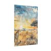 Savanna Watercolor Landscape Poster