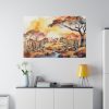 Africa Savanna Cheetah Standard Canvas