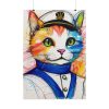 4201646708308076430_2048.jpeg Nautical Sailor Cat Art Poster