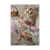 4203080371103911540_2048.jpeg Easter Ballerina Cat Art Print Poster