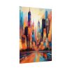 Abstract New York City Art Poster